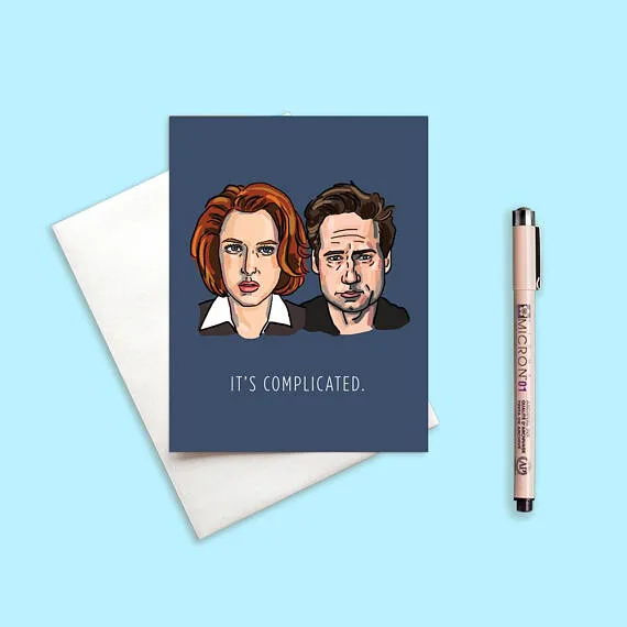 XO Squared Geeky Math Equation Valentines Day Card