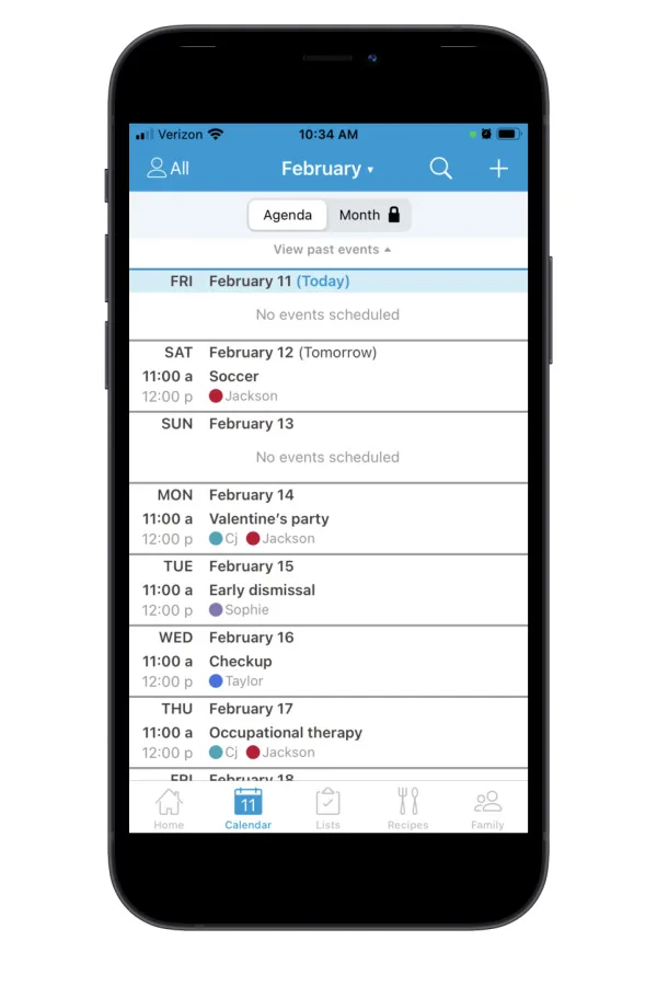 The family organization apps for keeping up with chores, events, meals, and more