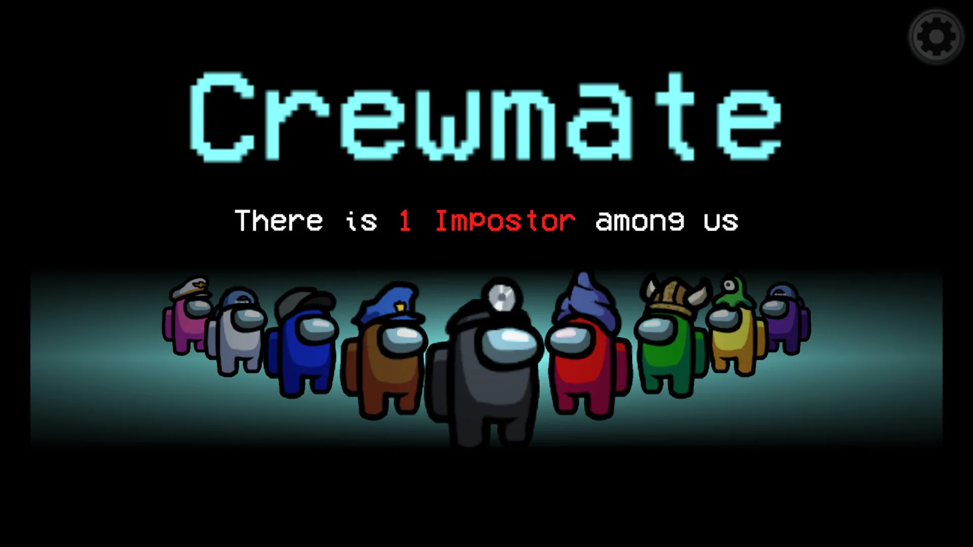 Among Us multiplayer game naming player a crewmate