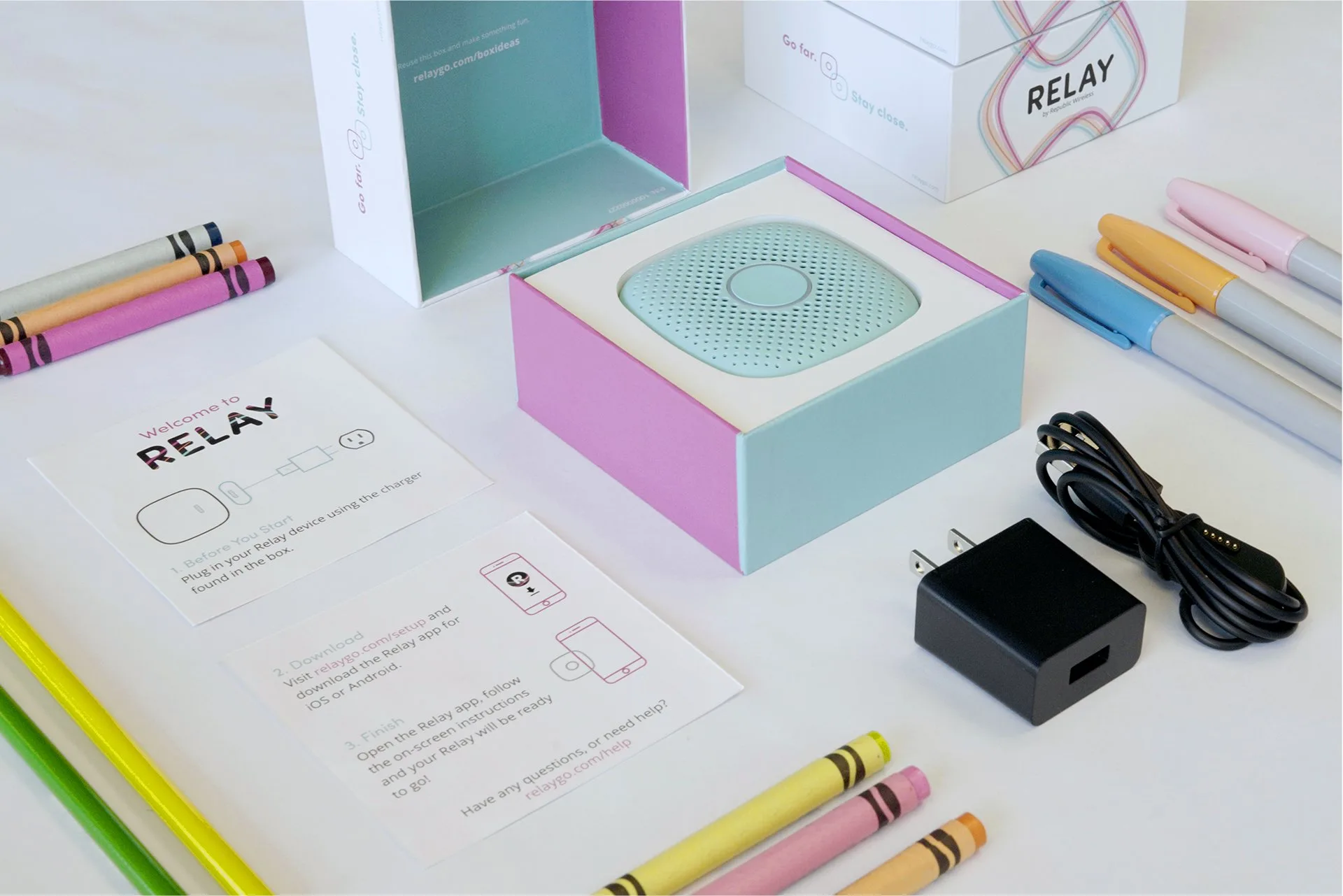 The Relay lets you keep up with your kids with no screens