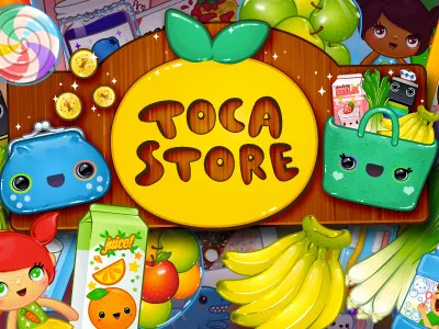 Toca Store app for kids