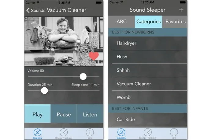 Sound Sleeper white-noise app for babies: Free app of the week