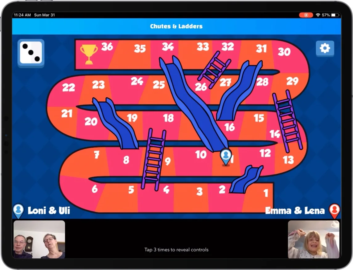 Use the Together app to connect your kids with faraway friends and family