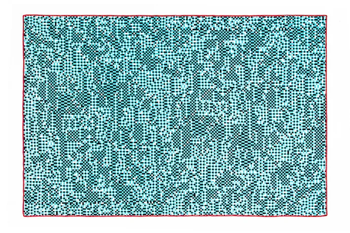 Tech meets home decor, in these cool bitmap blankets by Zuzunaga.