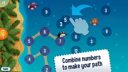 Best math apps for kids: Jump Numbers