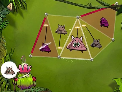 Space Pig math app for older elementary and middle school kids