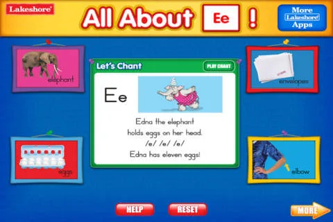 Letter of the Day app
