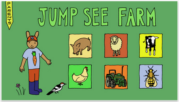 Jump See Farm App: A charming educational app for preschoolers that feels like Sesame Street