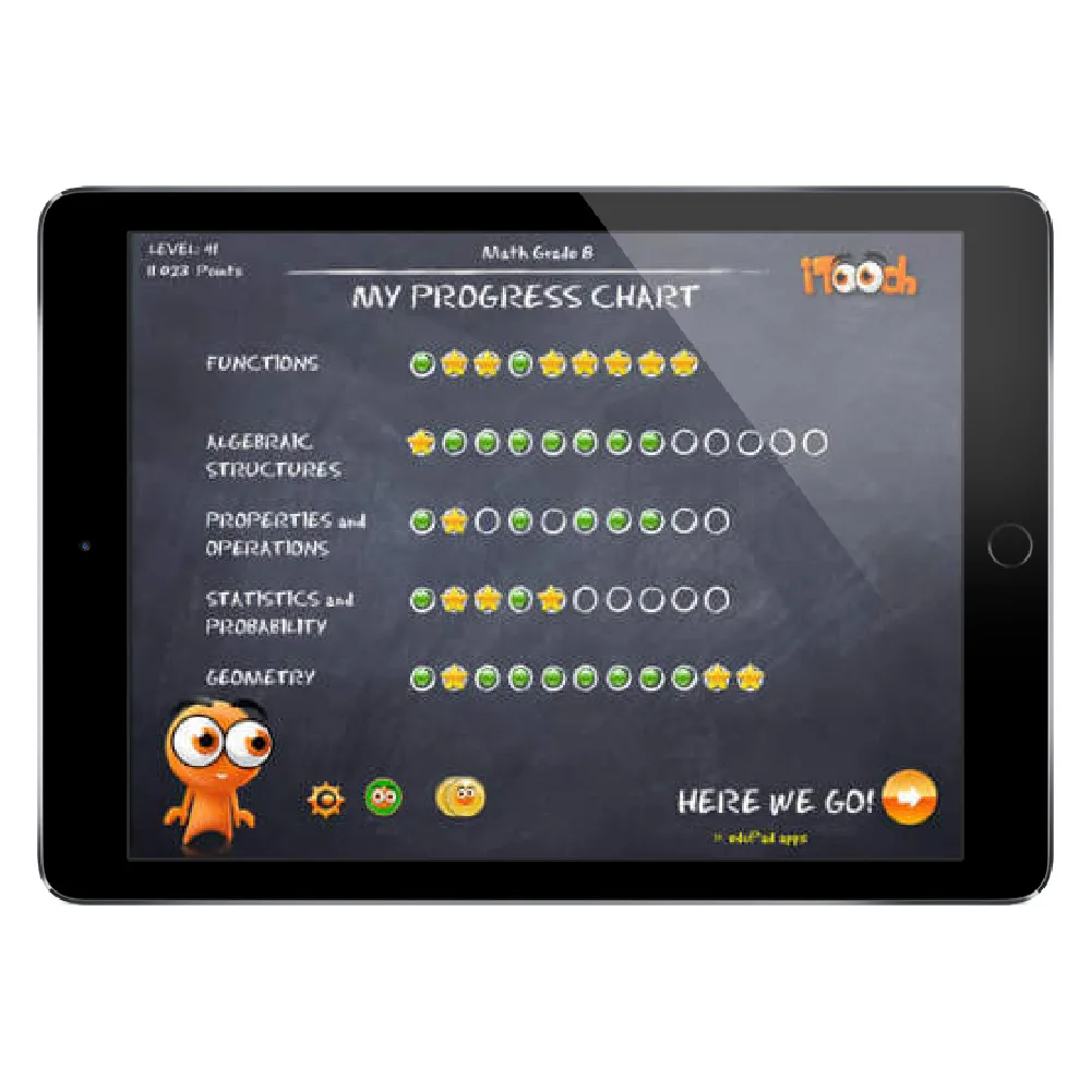 iTooch math apps for upper elementary and middle school kids