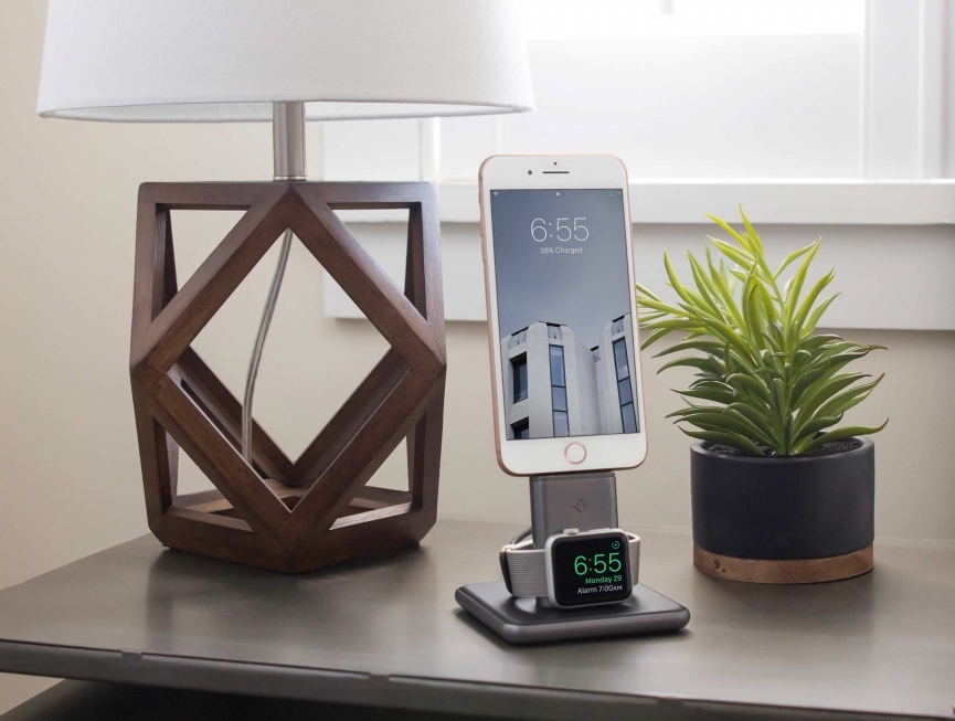 Best Apple Watch bands and accessories: HiRise Duet charger from Twelve South | Holiday Tech Guide 2017