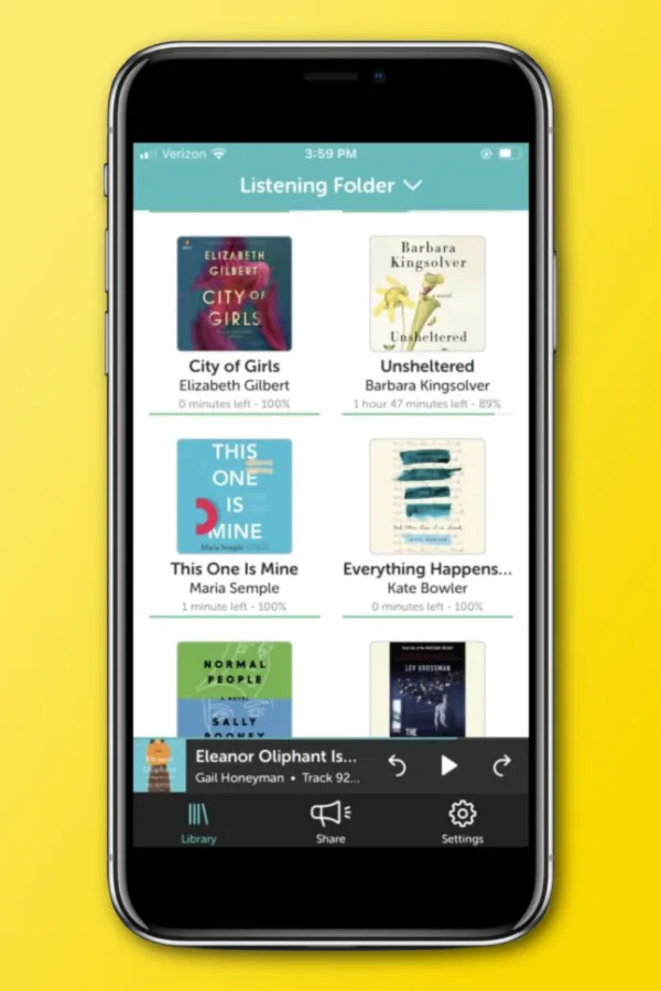 Comparing the top audiobook apps: Chirp