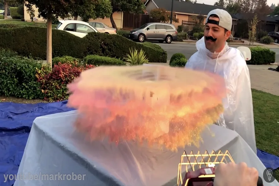 Mark Rober's Package Thief vs Glitter Bomb on YouTube