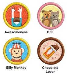 Forget about a pat on the back, send on online badge instead