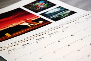 A calendar starring you