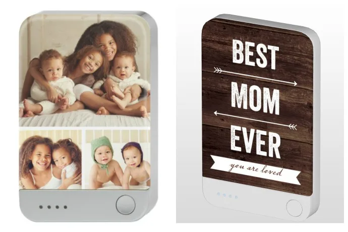 Personalized battery chargers from Shutterfly