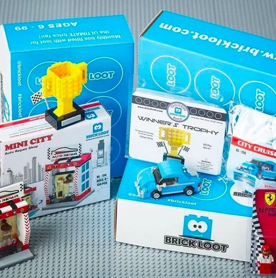 Brick Loot is a creative and fun subscription box for kids and teens who love LEGO