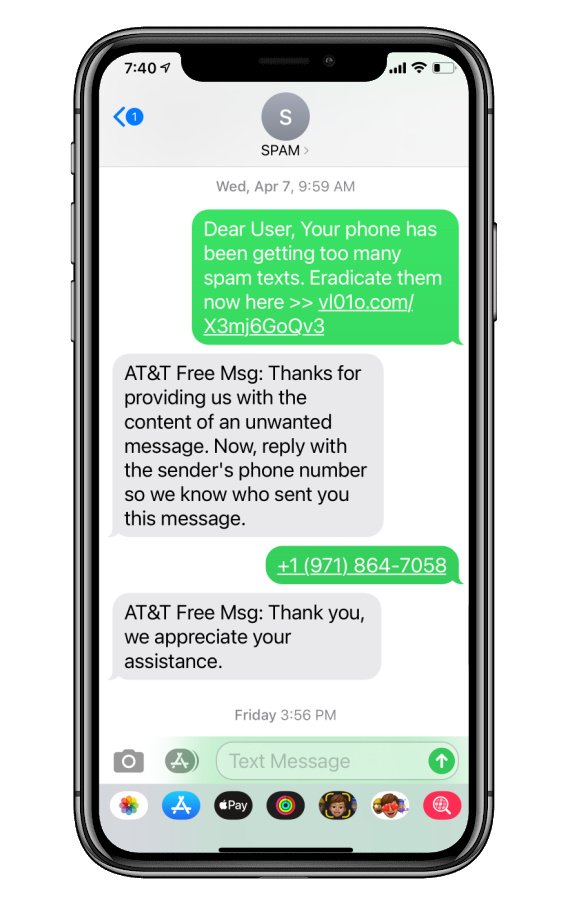Reporting spam texts in a few very easy steps  | Cool Mom Tech