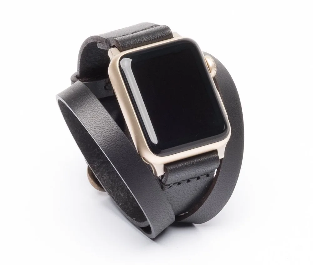 Best Apple Watch accessories: Leather band by Arrow & Board