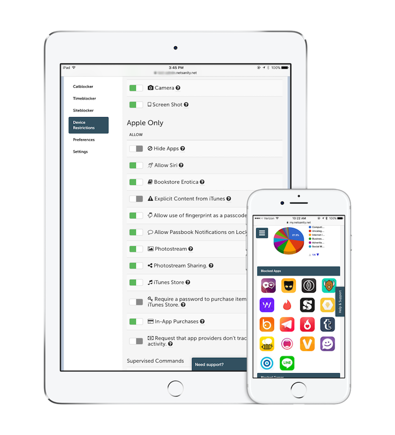 Netsanity makes kids safer on their phones, with features like an automatic AppBlocker and GameBlocker | sponsor