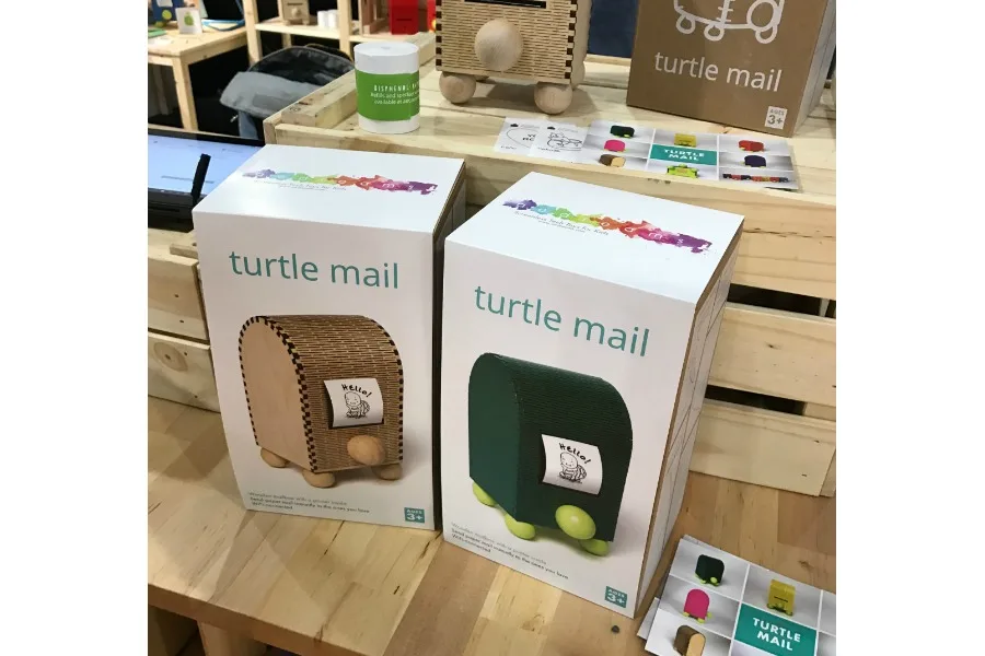 Turtle Mail lets you send paper messages to kids