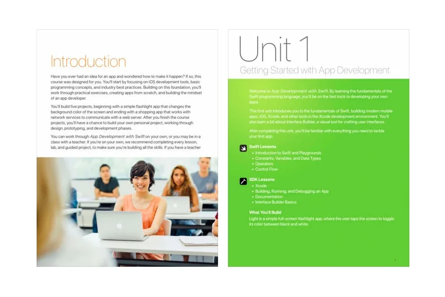 The new App Development Curriculum from Apple: Learn how to code an app for free