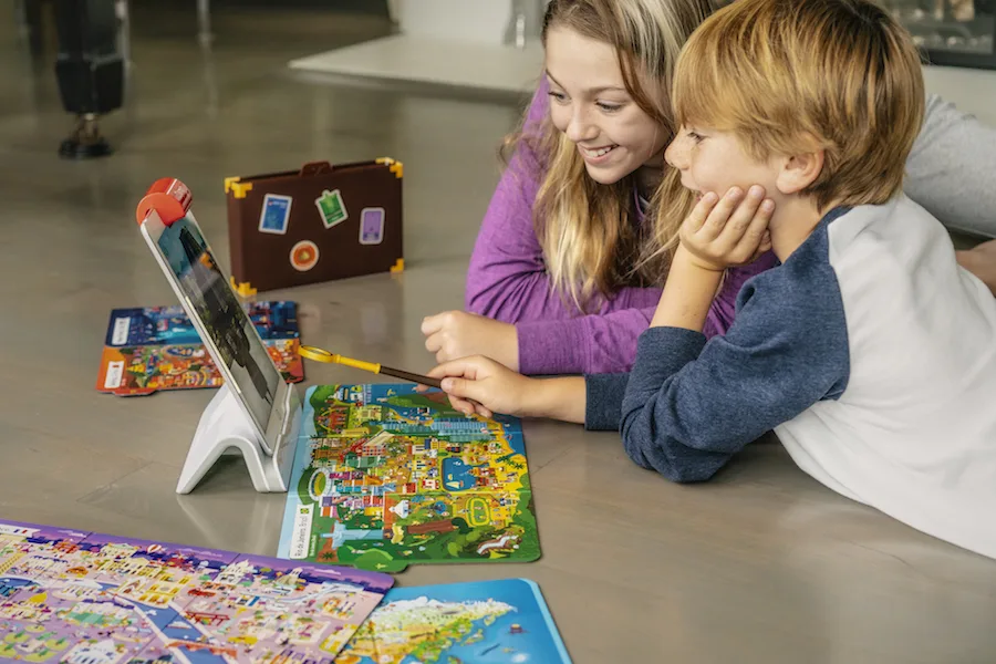 Osmo's new Detective Agency game that gives us good Carmen Sandiego vibes