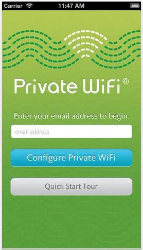 Finally use public Wi-Fi hotspots safely, thanks to Private WiFi. (That's not a contradiction, promise.)