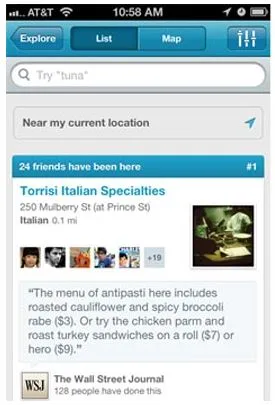 Updated Foursquare feature lets parents Explore