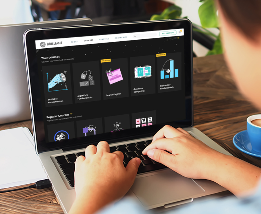Brilliant courses in STEM for teens