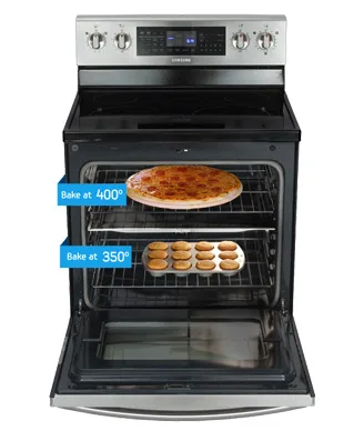 Samsung Flex Duo Oven - It's two, two, two ovens in one.