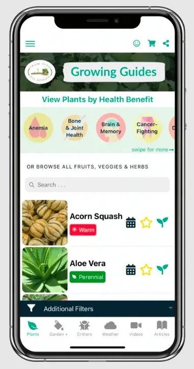 Grow your own food with the help of gardening app, From Seed to Spoon