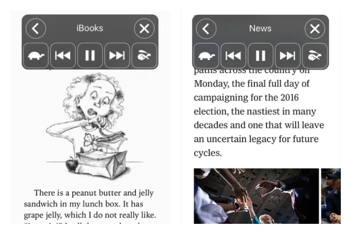 iPhone trick: Speak Screen will turn any book (or screen) into an audio book