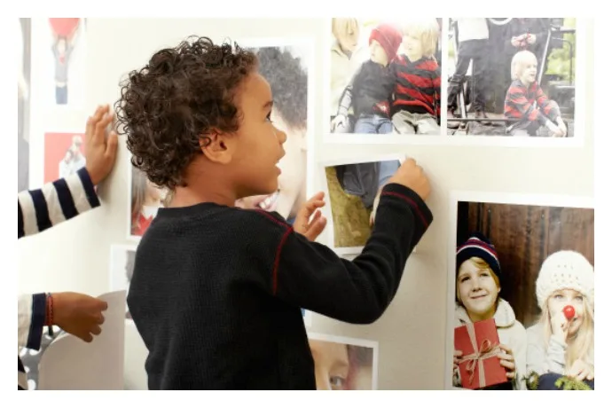 Photo wall decals from Pinhole Press