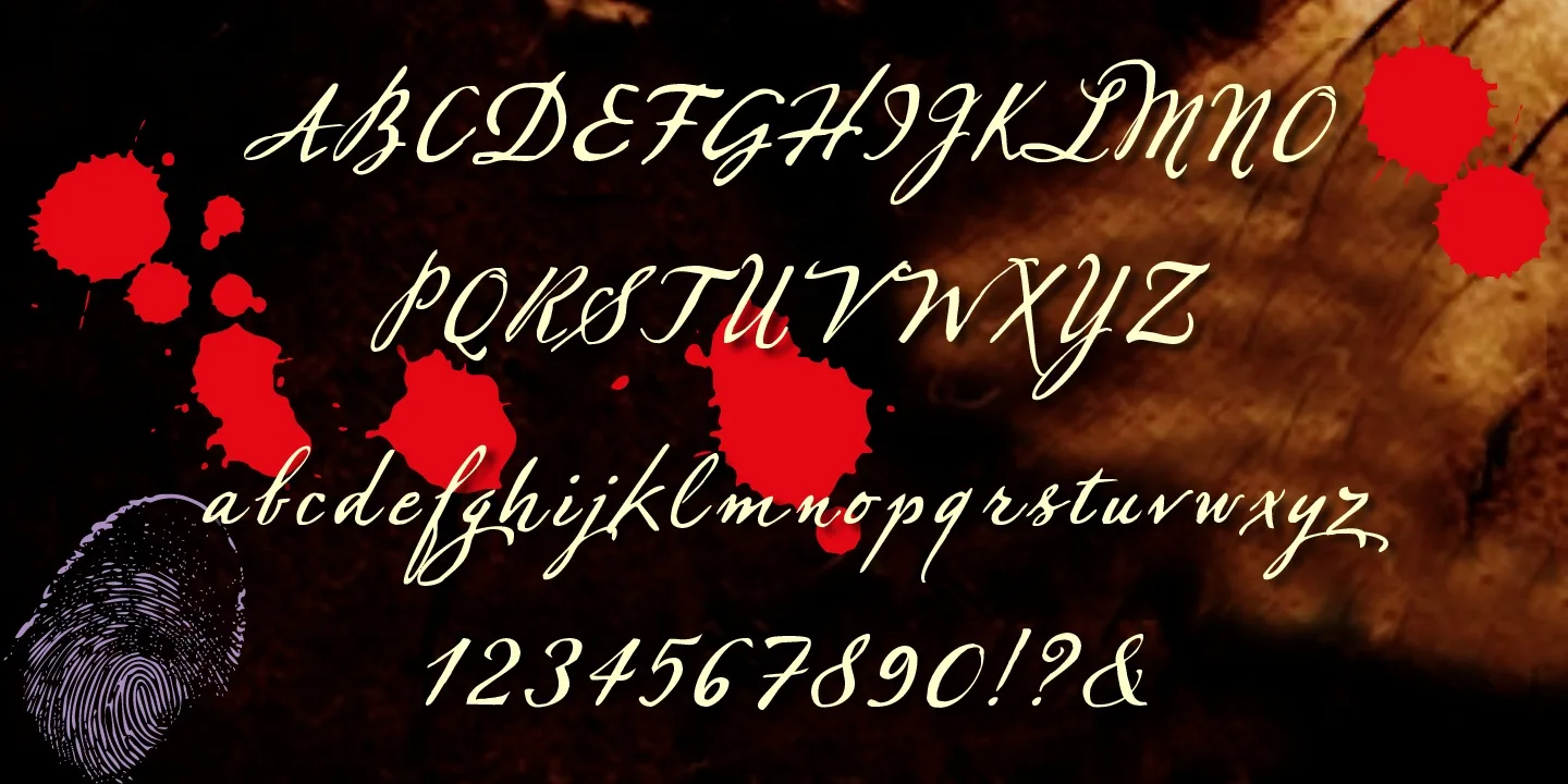 Sherlock Script font by Weischer Design