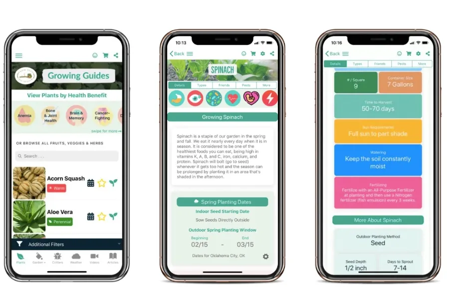 Become a better gardener with From Seed to Spoon gardening app