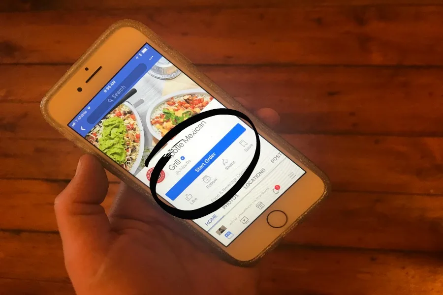 How to use the new Facebook Order Food feature