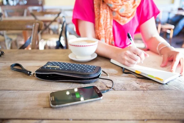 Power Purse charging wallet