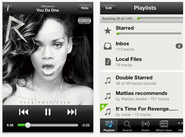 rdio app for iphone