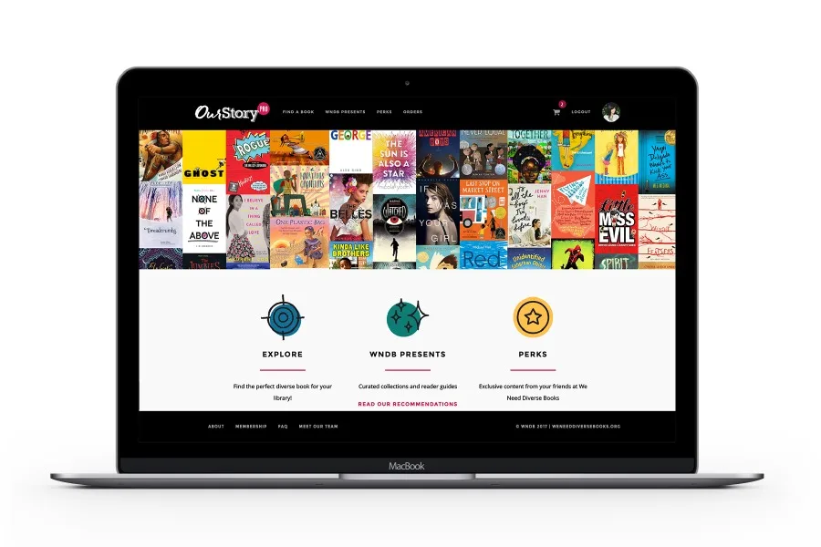 The OurStory app, from the creators of WeNeedDiverseBooks.org