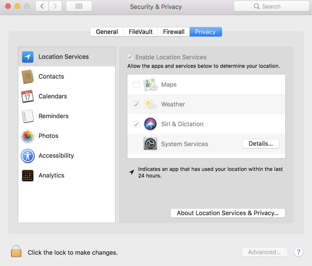 Privacy settings on your macOS you should know about