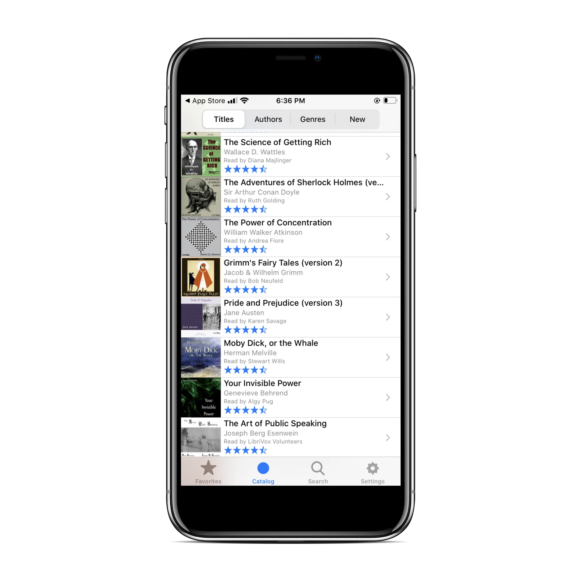 Comparing the top audiobook apps: Audible