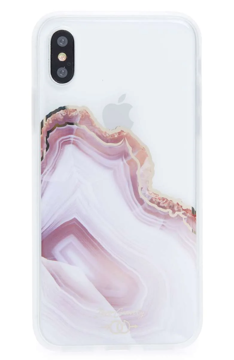 Blush Quartz iPhone case