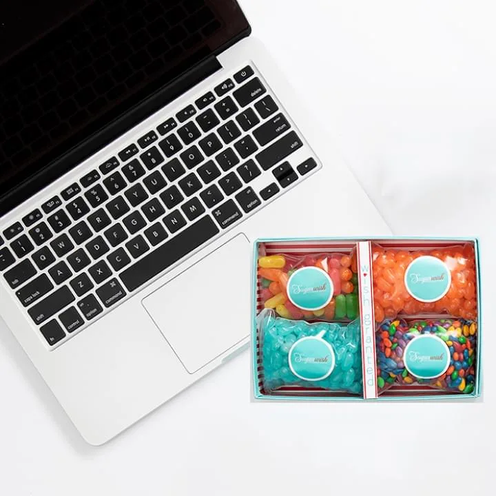 Kids can send a Sugarwish ecard to their Valentine to redeem for sweet treats