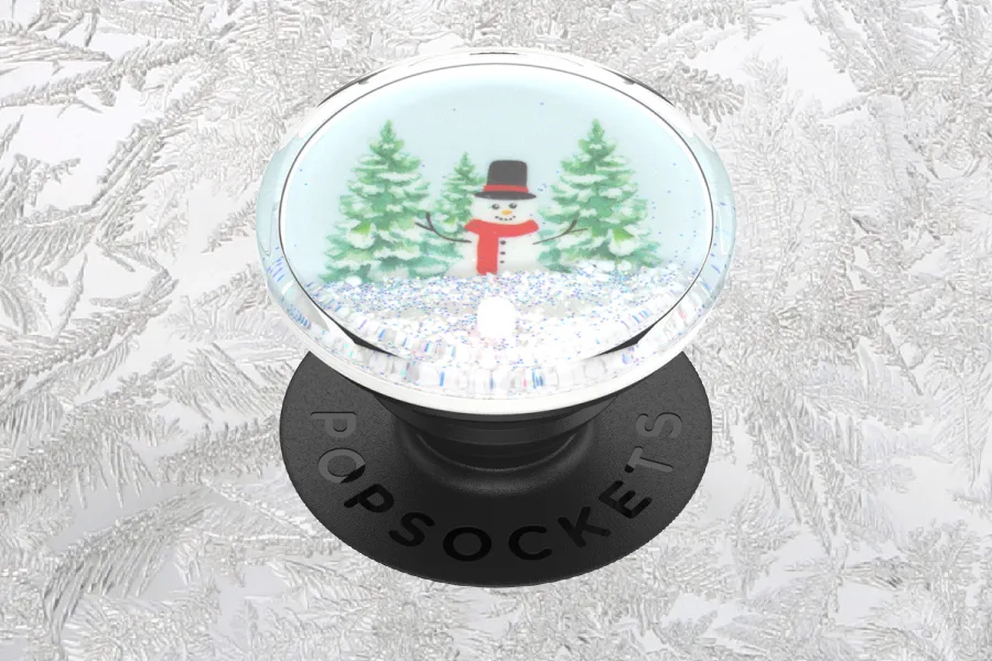 These snow globe Pop Sockets are a must-have situation this holiday season